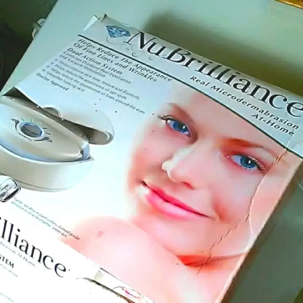 NuBrilliance Skin Care Machine Diamond Head Tool Micro dermabrasion Home Profess